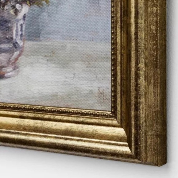 10"x8" Flower Vintage Framed Wall Art - Threshold™ designed with Studio McGee - Picture 3 of 4